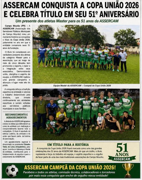 assercam-conquista-copa-uniao-2026